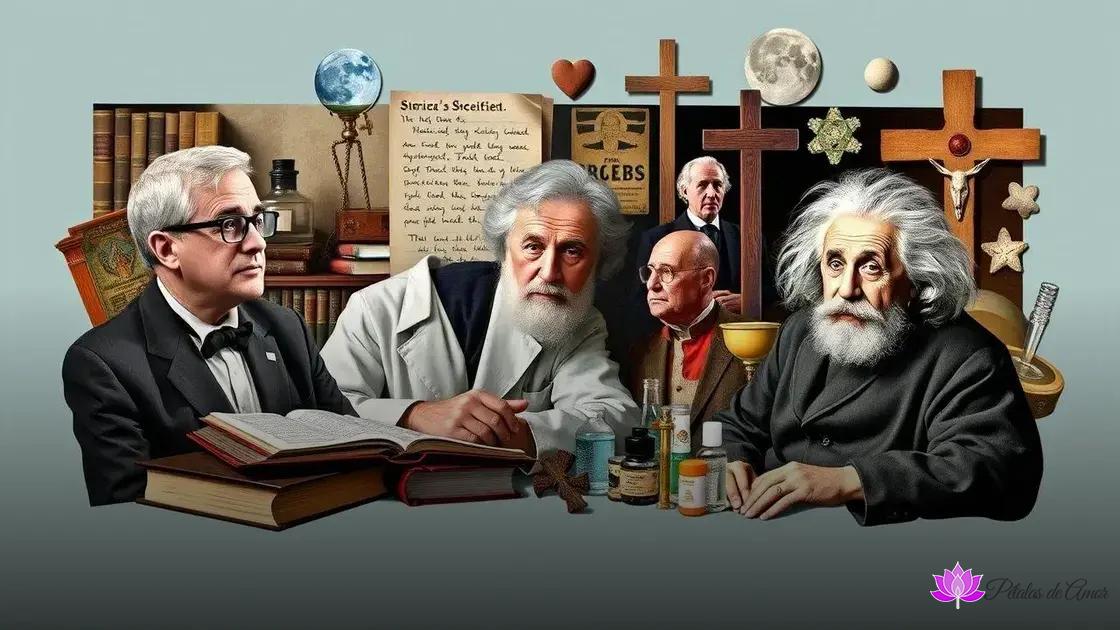  Exemplos de cientistas que eram (ou são) pessoas de fé