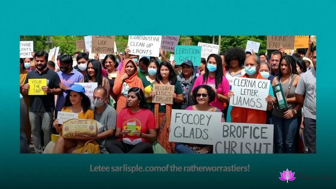  Cristianismo e engajamento social: causas humanitárias, ambientais e de justiça