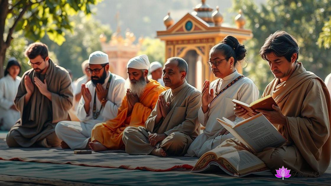 A oração nas principais religiões do mundo A oração nas principais religiões do mundo