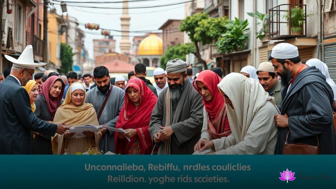 O papel das religiões na construção de sociedades éticas O papel das religiões na construção de sociedades éticas