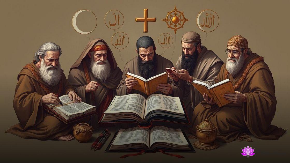 O papel dos textos sagrados na formação das doutrinas religiosas O papel dos textos sagrados na formação das doutrinas religiosas