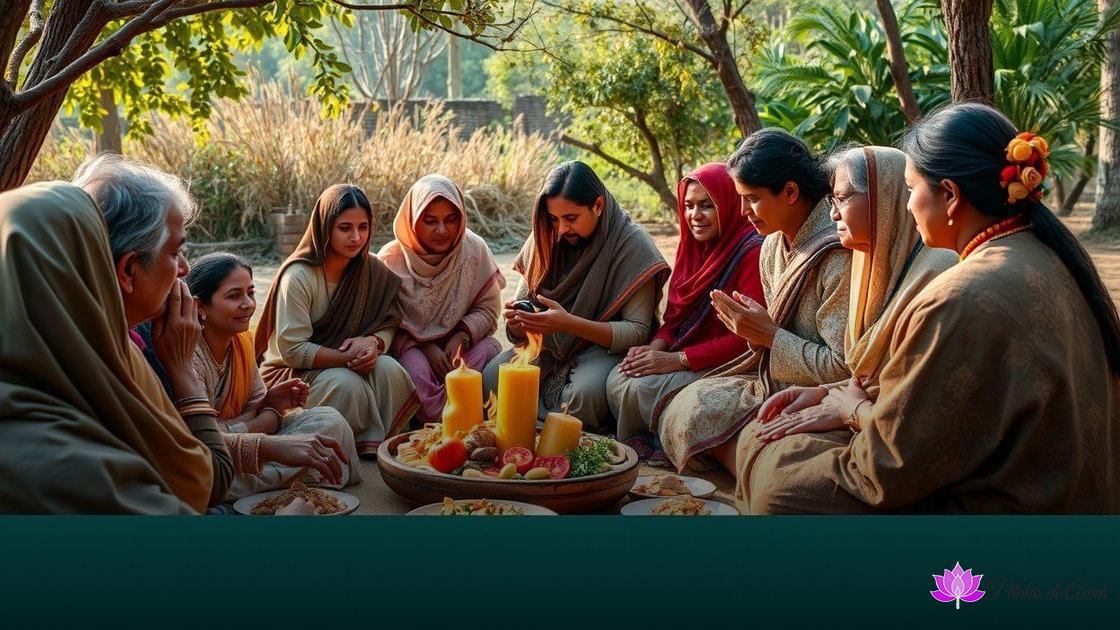 Tradições familiares e comunitárias guiadas pela espiritualidade Tradições familiares e comunitárias guiadas pela espiritualidade